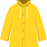 Raincoat Yellow PNG Mga Larawan