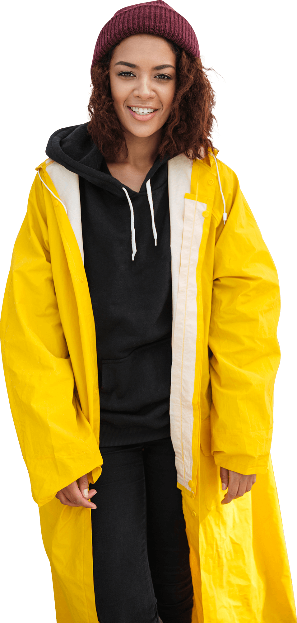 Raincoat Yellow PNG