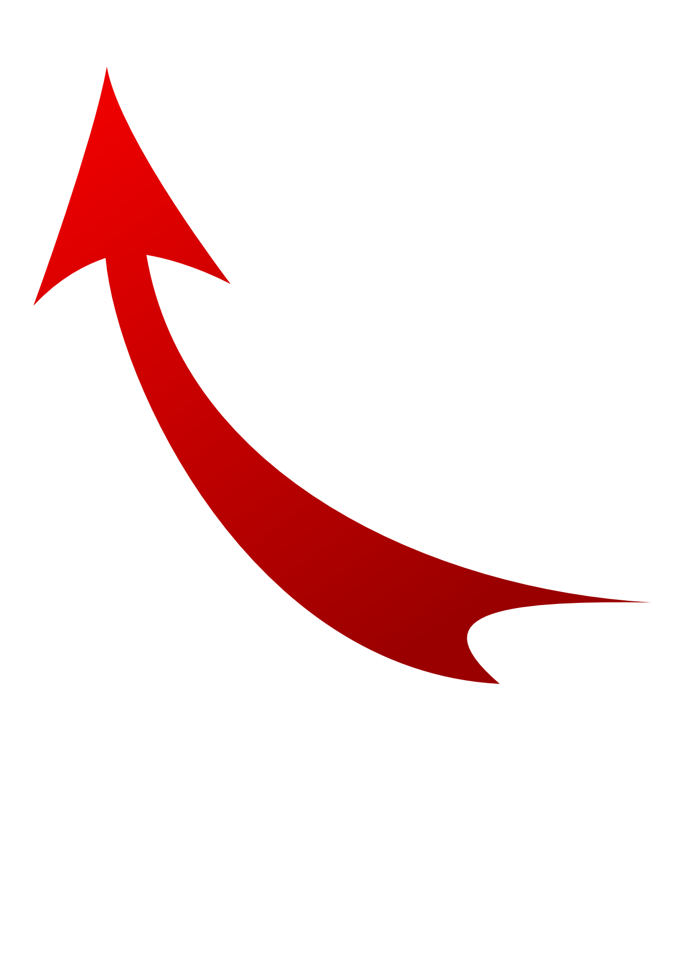 Red Arrow PNG Image File