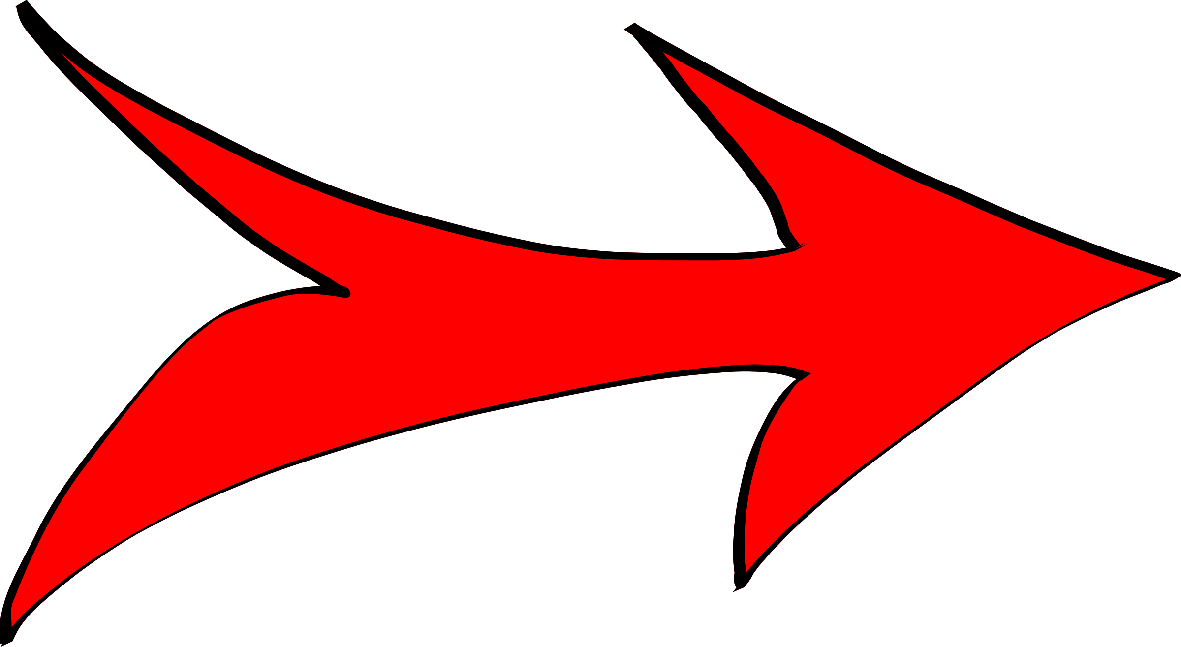 Red Arrow PNG Image
