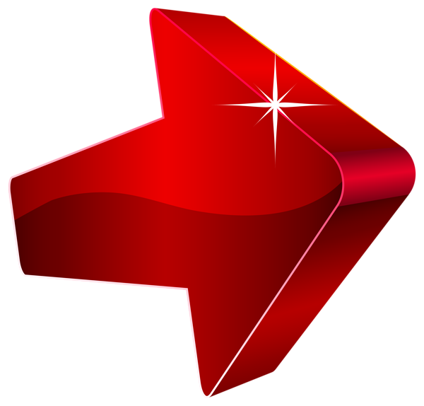 Red Arrow PNG Picture