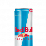 Red Bull Can PNG Cutout