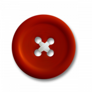Botón rojo sin fondo