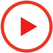 Rode knop PNG HD -afbeelding