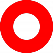 Red Circle Small PNG Cutout