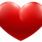 Arquivo PNG de amor de coração vermelho