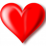 Red Heart Love Png Image HD
