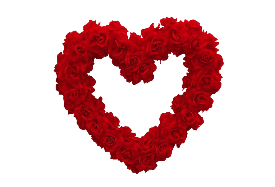 Red Heart Love PNG Image