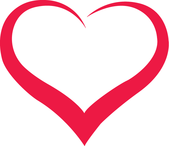 Red Heart Love PNG Images