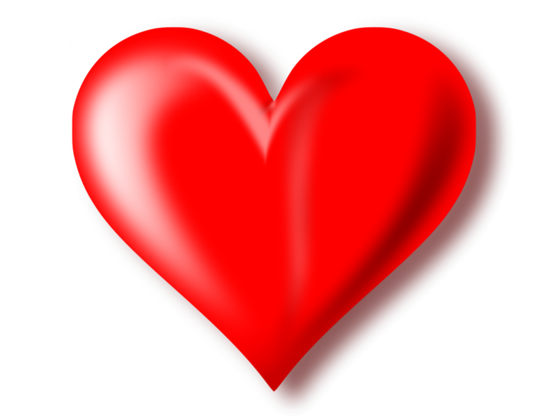 Red Heart PNG Images HD