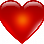 Immagine PNG del cuore rosso