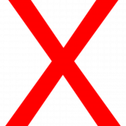 Red X PNG File