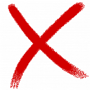 Red X PNG Image