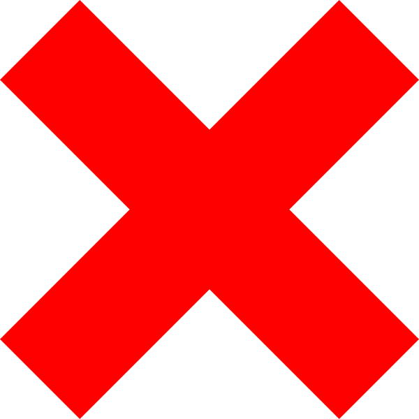 Red X PNG