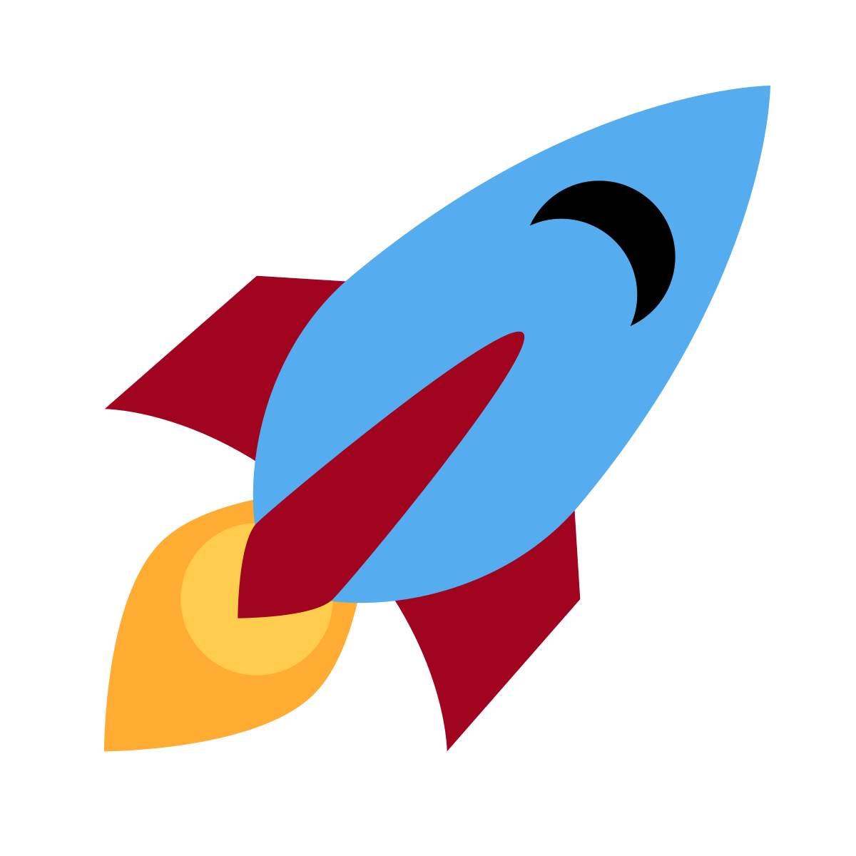 Rocket Emoji PNG Image