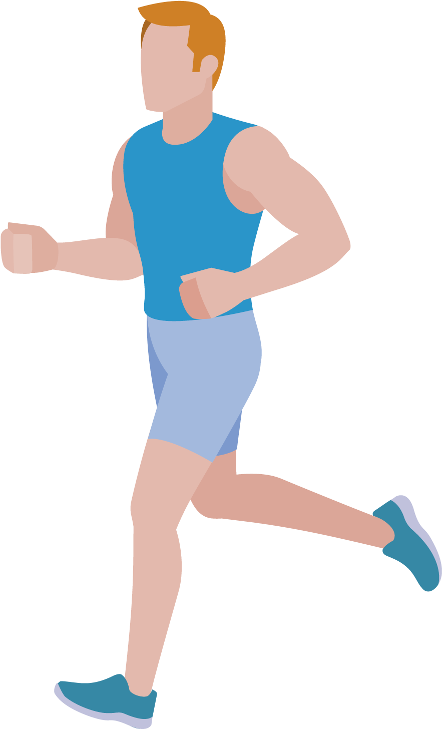 Running Man Animated PNG File