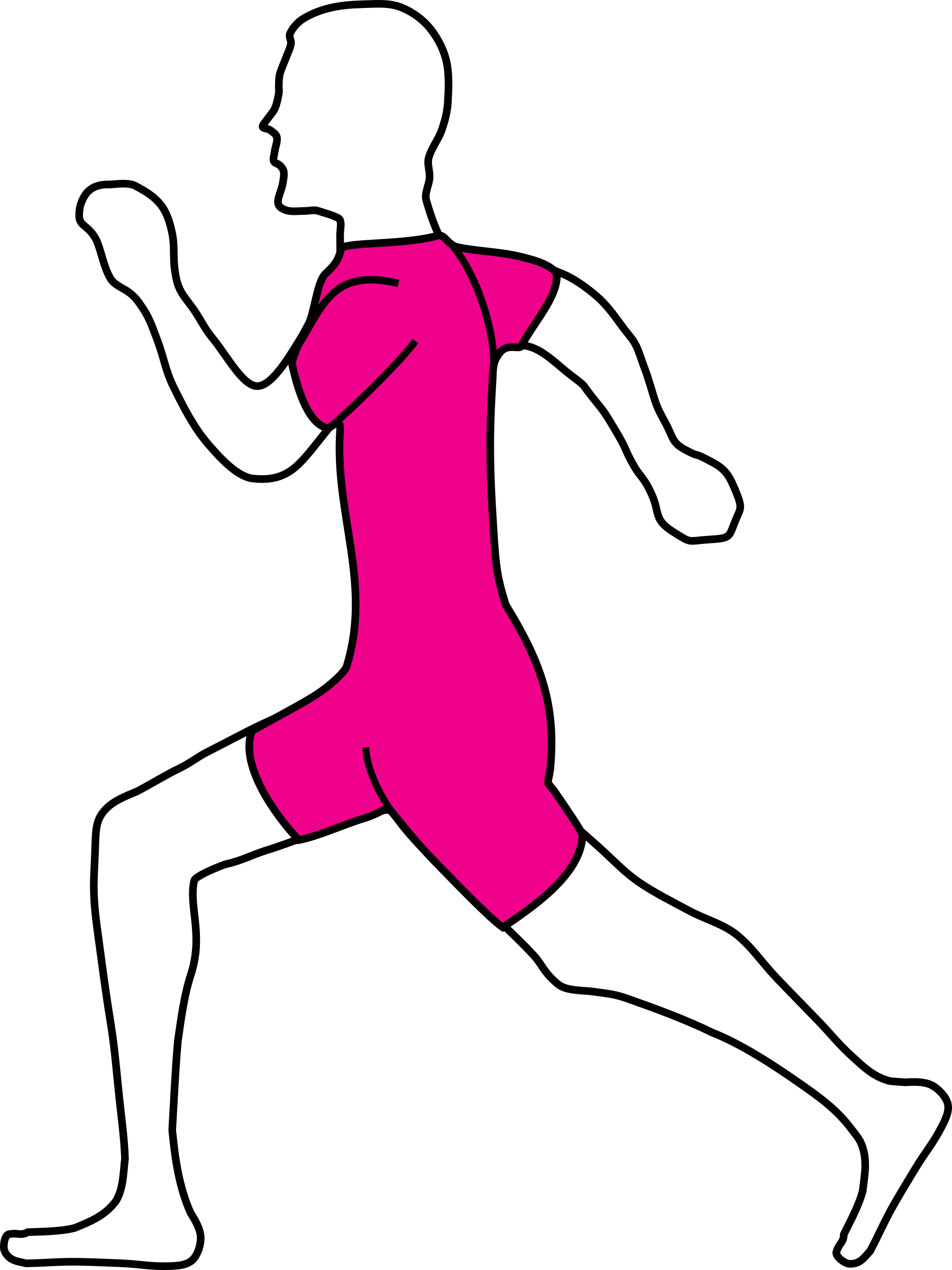 Running Man Animated PNG