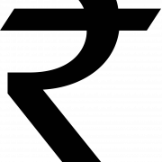 Rupee Sign Logo PNG Clipart