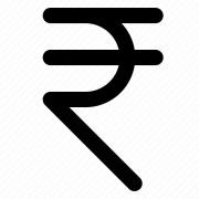 Rupee Sign PNG Free Image
