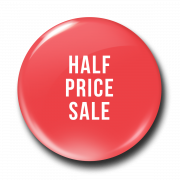 Sale Badge Red Png Pic