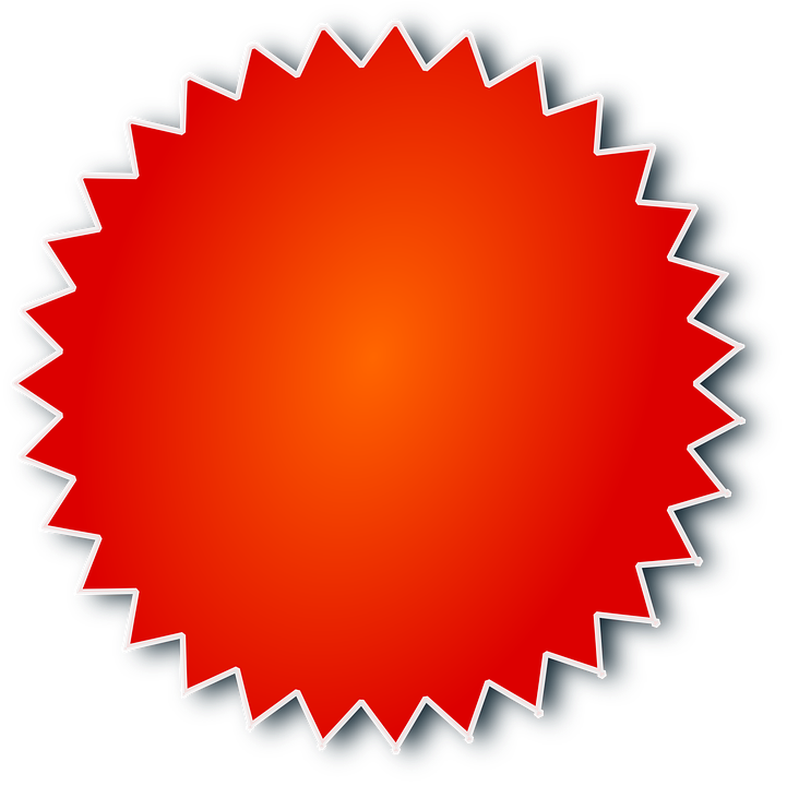 Sale Badge Red PNG