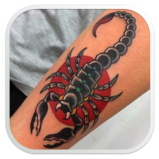 Scorpion Tattoo PNG Image HD