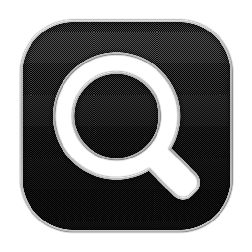 Search Button Black PNG Image File