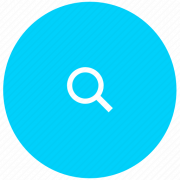 Search Button Blue PNG