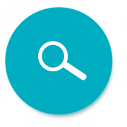 Search Button Blue PNG Pic