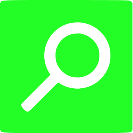 Search Button Green PNG