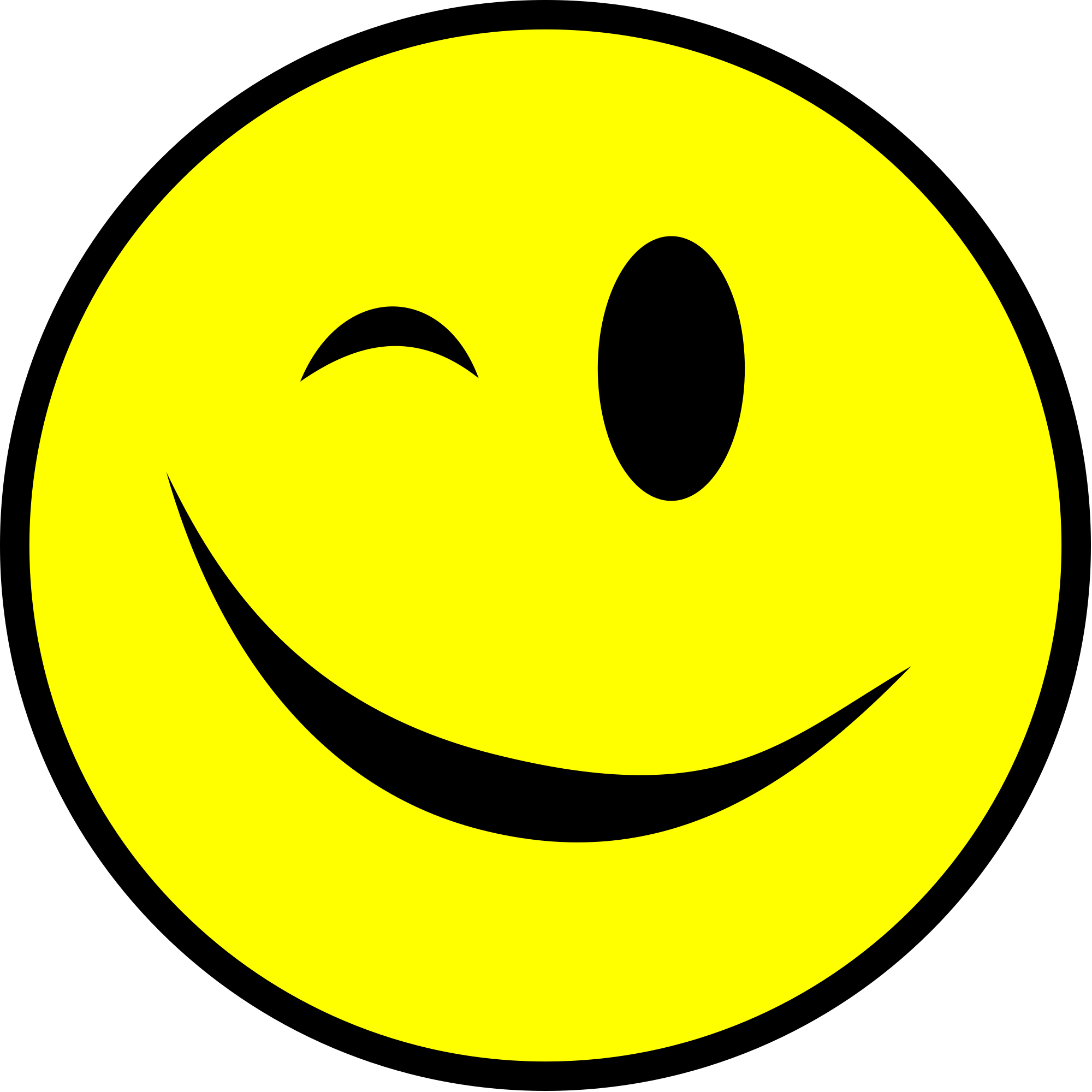 Smiley Face PNG Cutout