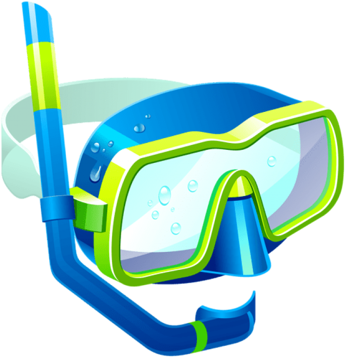 Snorkel Goggles PNG File