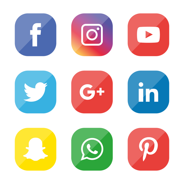 Social Media Logo PNG HD Image