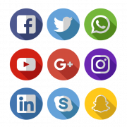 Social Media Logo PNG Image