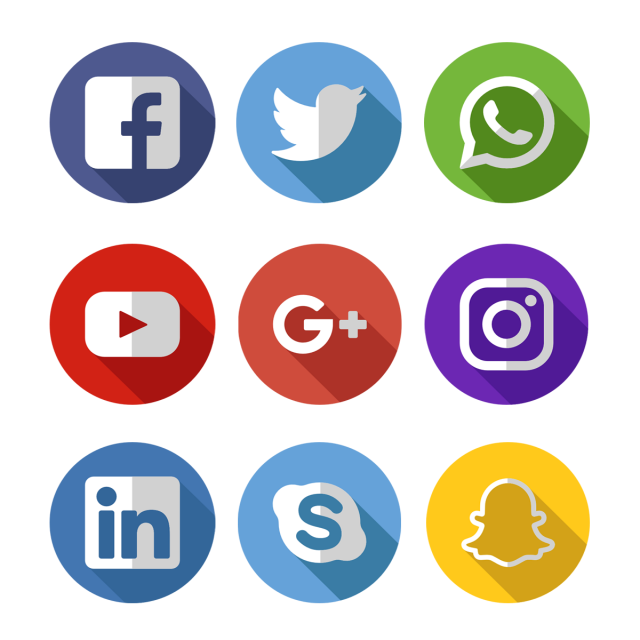 Social Media Logo PNG Image