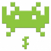 Space Invaders PNG Cutout