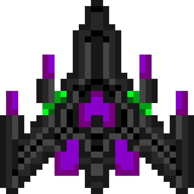 Space Invaders Ship PNG Pic