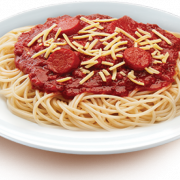 Spaghetti Meatballs PNG Cutout
