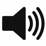 Speaker Sound PNG Cutout