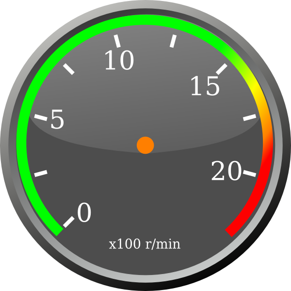 Speedometer Car PNG Photo