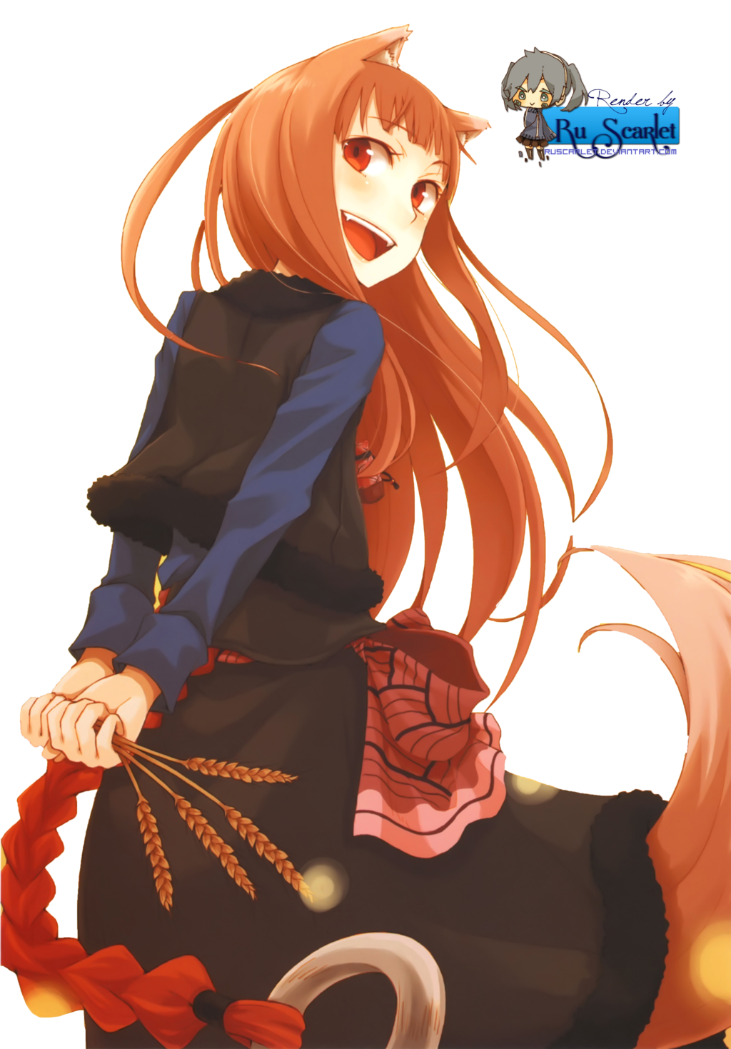 Spice And Wolf Anime PNG Image - PNG All