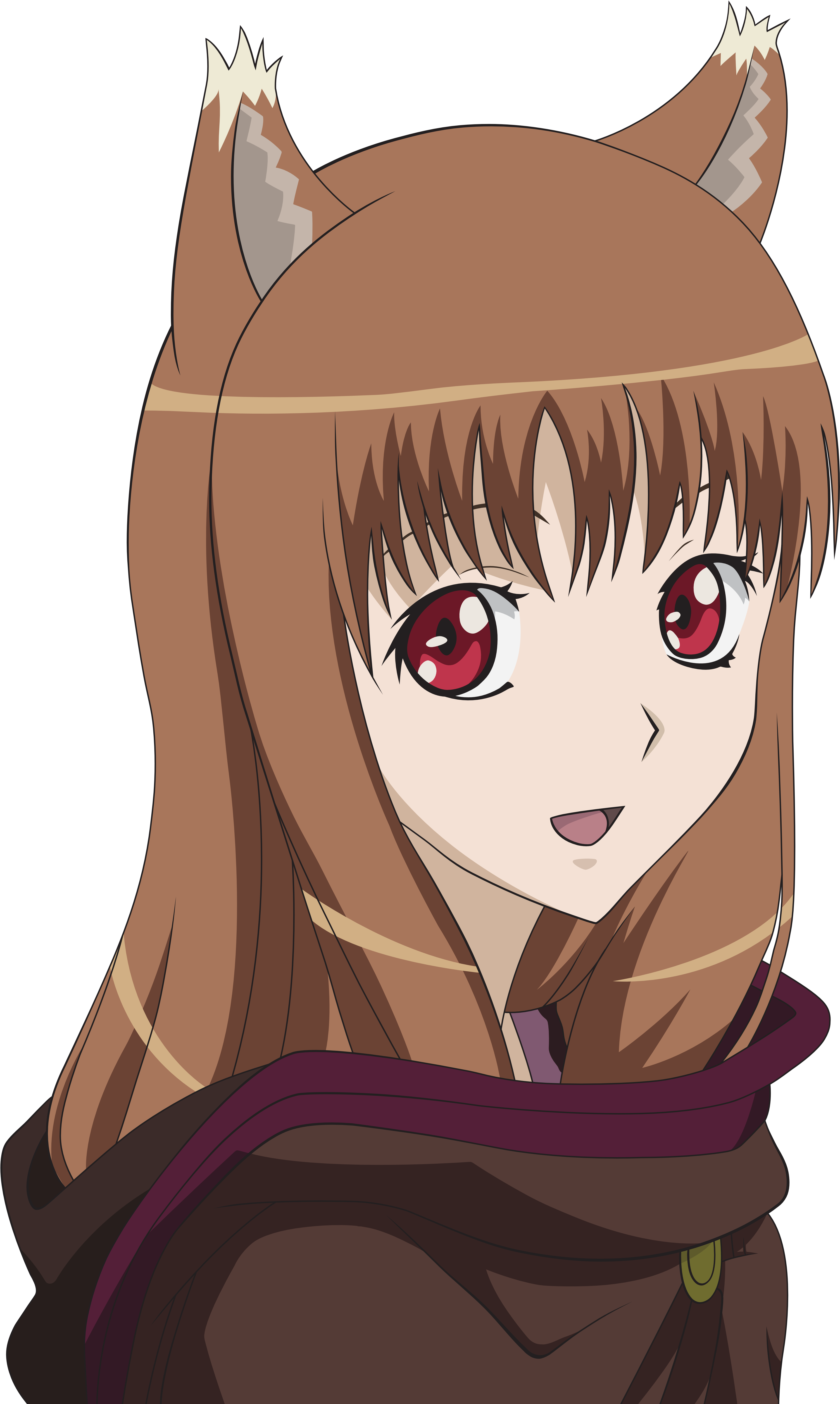 Spice And Wolf Anime - PNG All