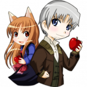 Spice and Wolf PNG Cutout