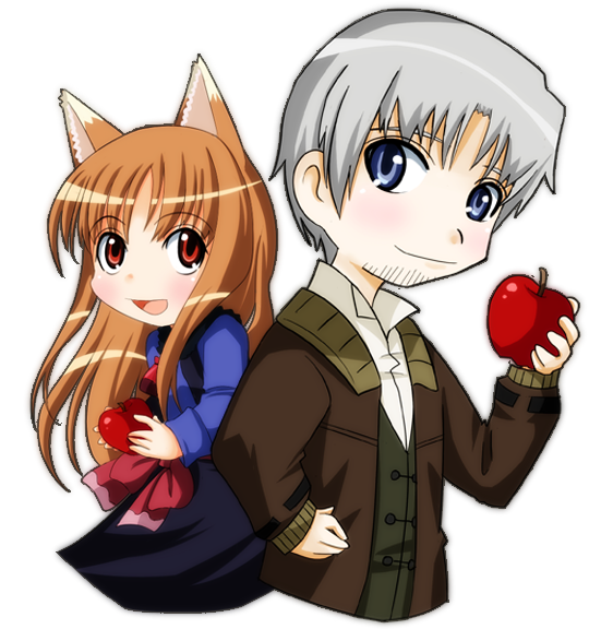 Spice and Wolf PNG Cutout