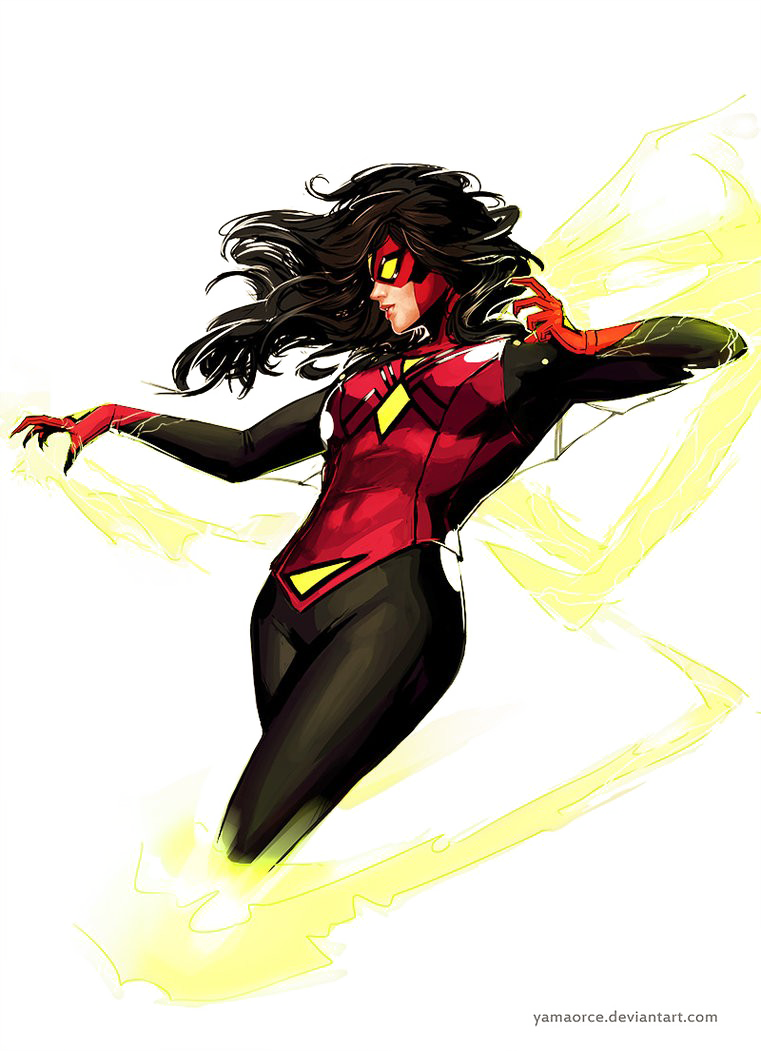 Spider Woman Marvel PNG HD Image