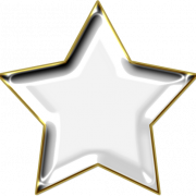 Star White PNG Clipart
