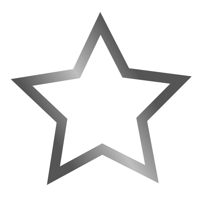 Star White PNG Pic