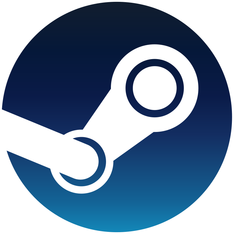 Steam Logo PNG Cutout