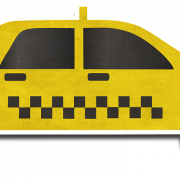 Taxiauto PNG HD -Bild