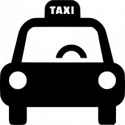 Такси автомобиль PNG Изображение